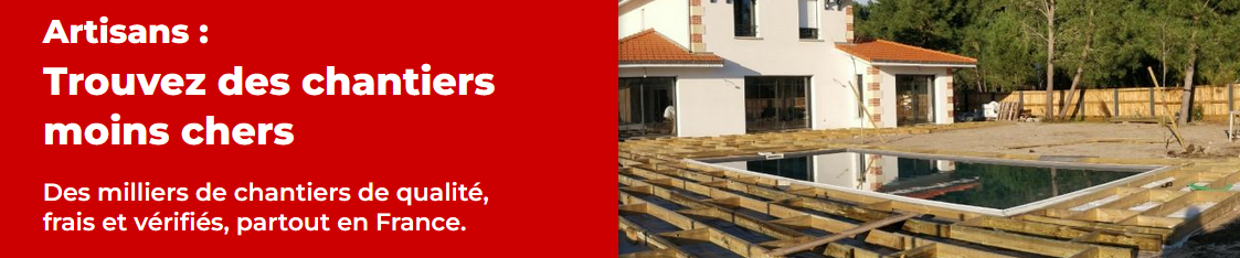 Espace Professionnel - Trouvez des chantiers